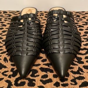 Sam Edelman Black Shai Mules